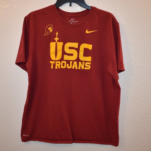Nike Other - USC Trojans Football Nike  Dri-Fit Shirt
